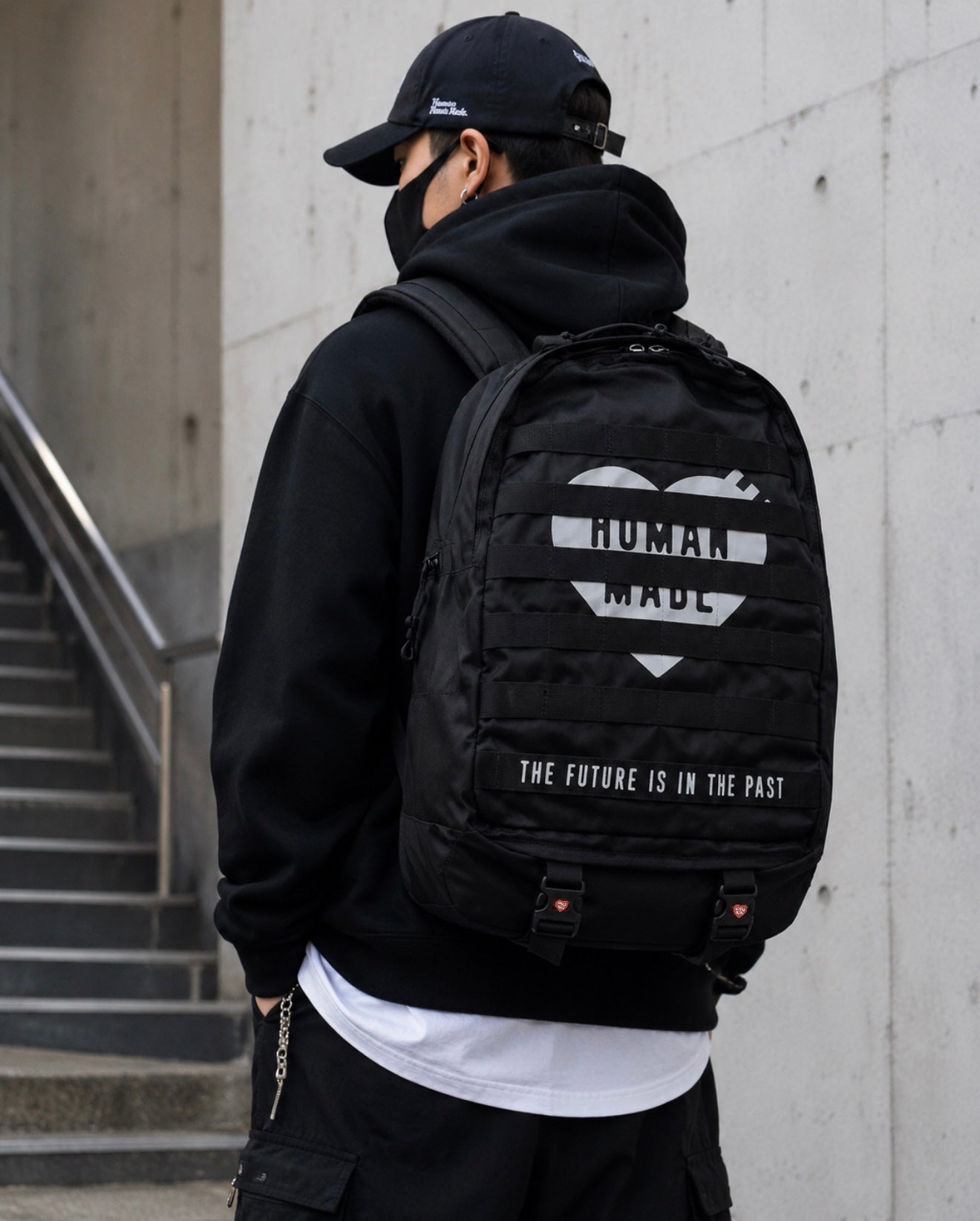 Buy Human Made Military Backpack Black online in Singapore