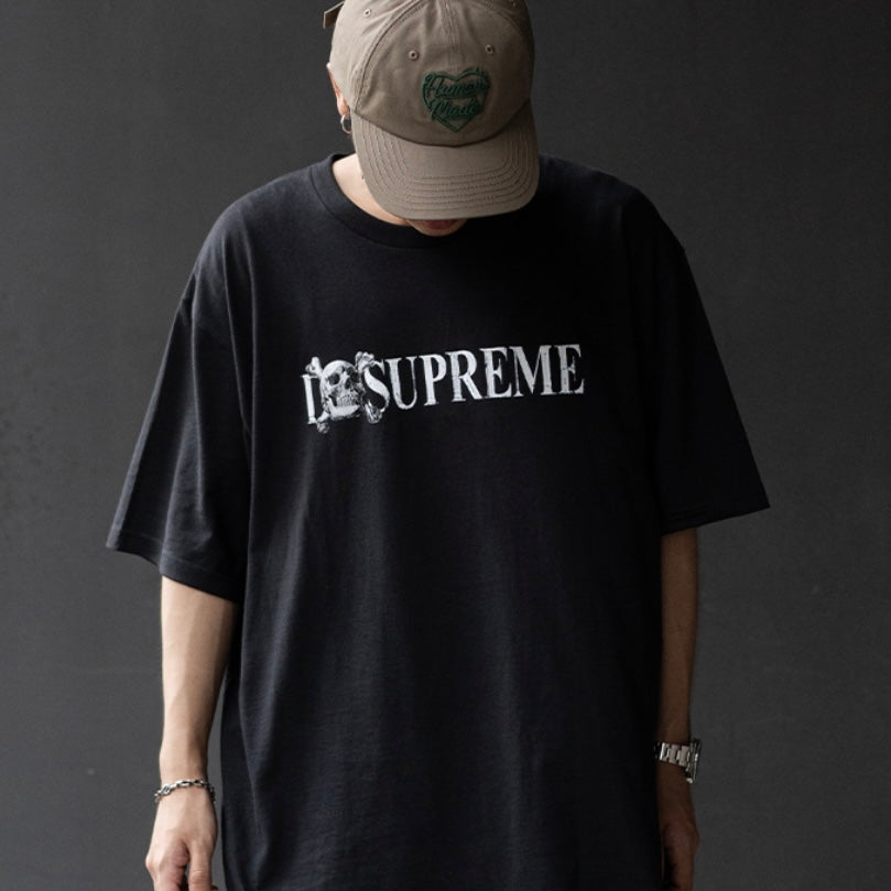 Supreme Skull Tee Black