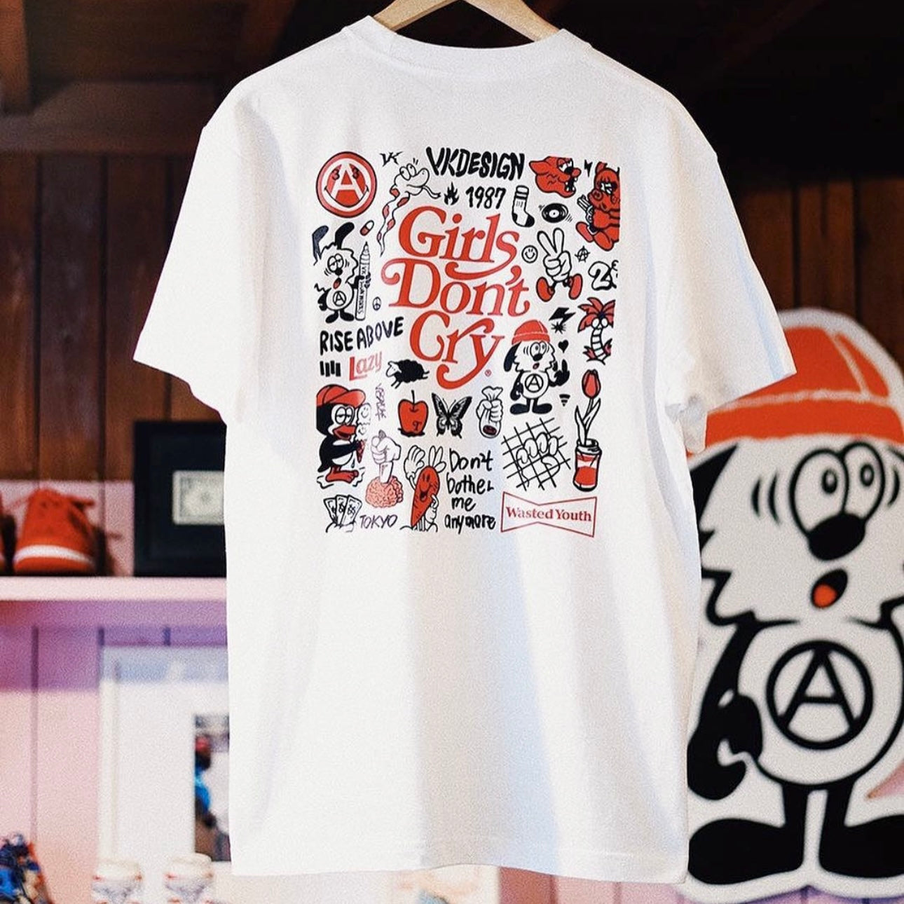 Buy VERDY X HB 20th Anniversary Tee White online
