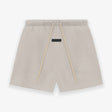 Fear of God Essentials Applique Logo Shorts Silver Cloud FEAR OF GOD FEAR OF GOD - originalfook singapore