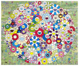 Takashi Murakami Korpokkur in the Forest 825pcs jigsaw puzzle, colorful artwork, featuring vibrant characters and detailed forest scene.
