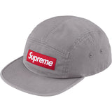 Supreme Box Logo Chino Twill Cap Grey - ORIGINALFOOK