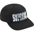 Supreme Embroidered Money Logo 6-Panel Cap Black - ORIGINALFOOK