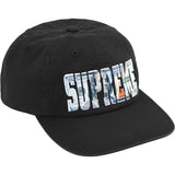 Supreme Embroidered Money Logo 6-Panel Cap Black - ORIGINALFOOK