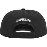 Supreme Embroidered Money Logo 6-Panel Cap Black - ORIGINALFOOK