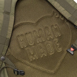 Human Made Military Backpack Olive HUMAN MADE HUMAN MADE - originalfook singapore