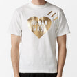 Human Made Metallic Foil Heart Tee White HUMAN MADE HUMAN MADE - originalfook singapore