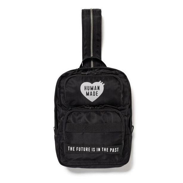 Human Made One Shoulder Bag Black | Originalfook