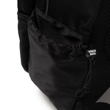 Black Human Made Military Backpack with multiple compartments and adjustable straps, designed for durable everyday use.