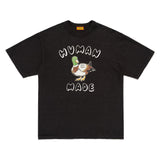 Black Human Made Graphic Duck T-shirt showcasing a colorful duck print on the front.