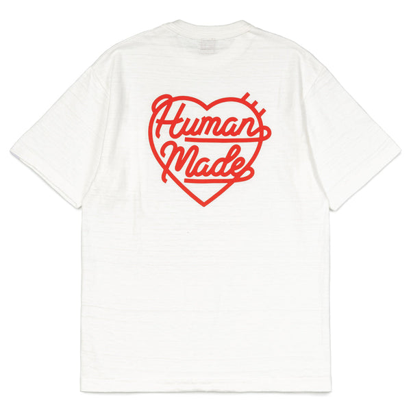 Human Made Heart Badge Tee White HUMAN MADE HUMAN MADE - originalfook singapore