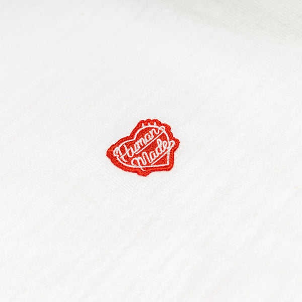 Human Made Heart Badge Tee White HUMAN MADE HUMAN MADE - originalfook singapore