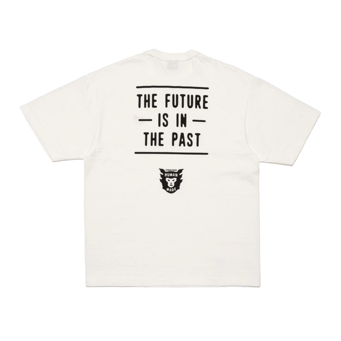 Human Made Heart Badge Slogan Tee White HUMAN MADE HUMAN MADE - originalfook singapore