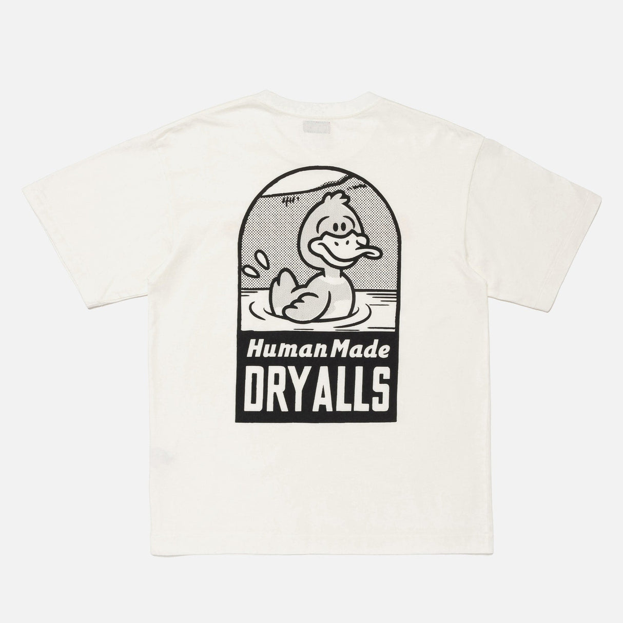 Human Made Duck Dry All Tee White