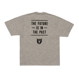 Human Made Heart Badge Slogan Tee Grey HUMAN MADE HUMAN MADE - originalfook singapore