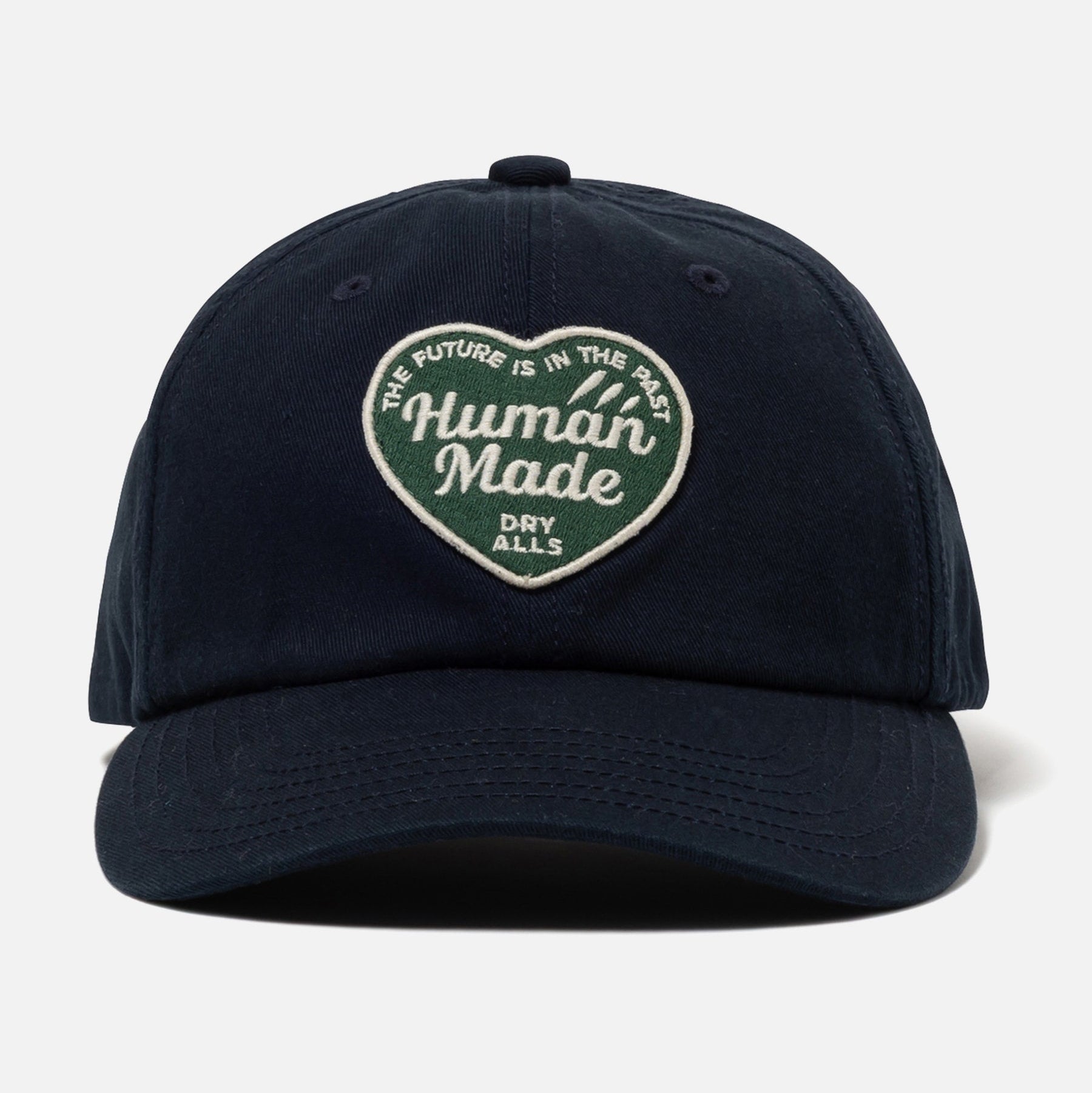 Buy Human Made Heart Logo 6-Panel Twill Cap Khaki online in Singapore