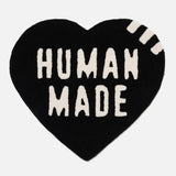Human Made Heart Medium Rug Black - ORIGINALFOOK