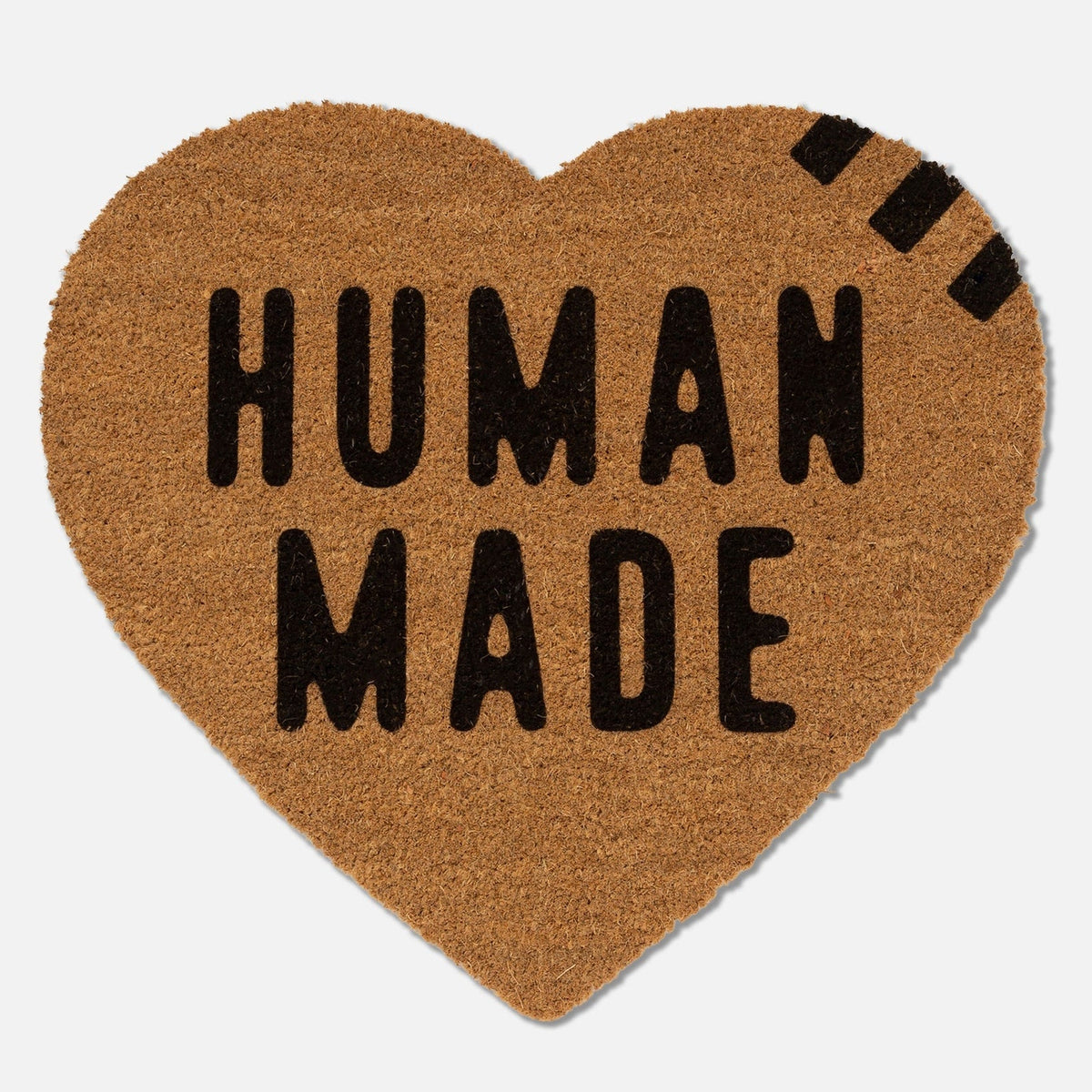 Human Made Heart Medium Rug Fiber from HUMAN MADE, soft textured accessory with heart design, ideal for cozy home decor.