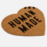 Human Made Heart Medium Rug Fiber accessory featuring a soft, textured heart-shaped design in vibrant colors.