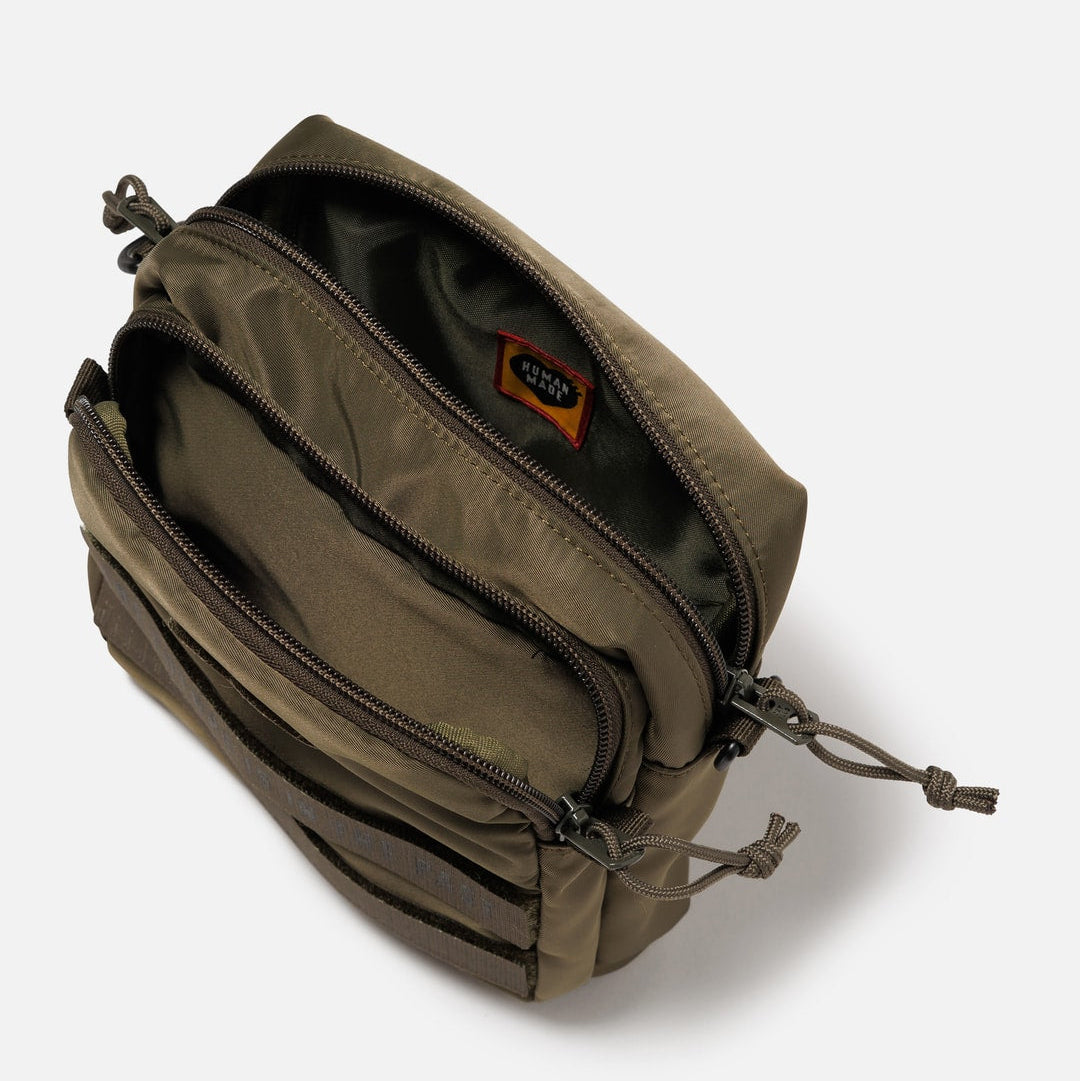 Human Made Military Sling Pouch Olive - ORIGINALFOOK