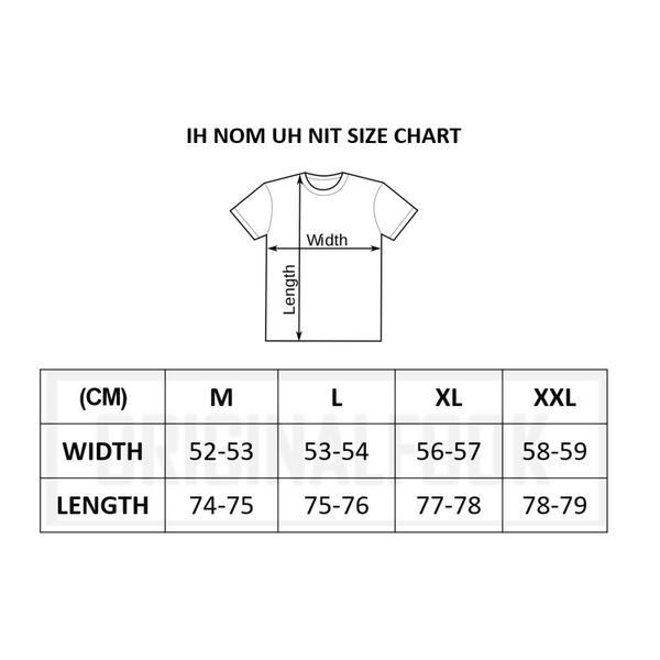 IH NOM UH NIT Arch and Mission Tee Black NCS23224 IH NOM UH NIT IH NOM UH NIT - originalfook singapore