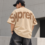 Supreme Checkered Intarsia Tee Tan