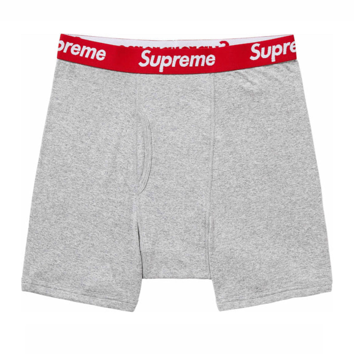 Supreme X Hanes Boxer Briefs Grey (Pack of 2) ORIGINALFOOK