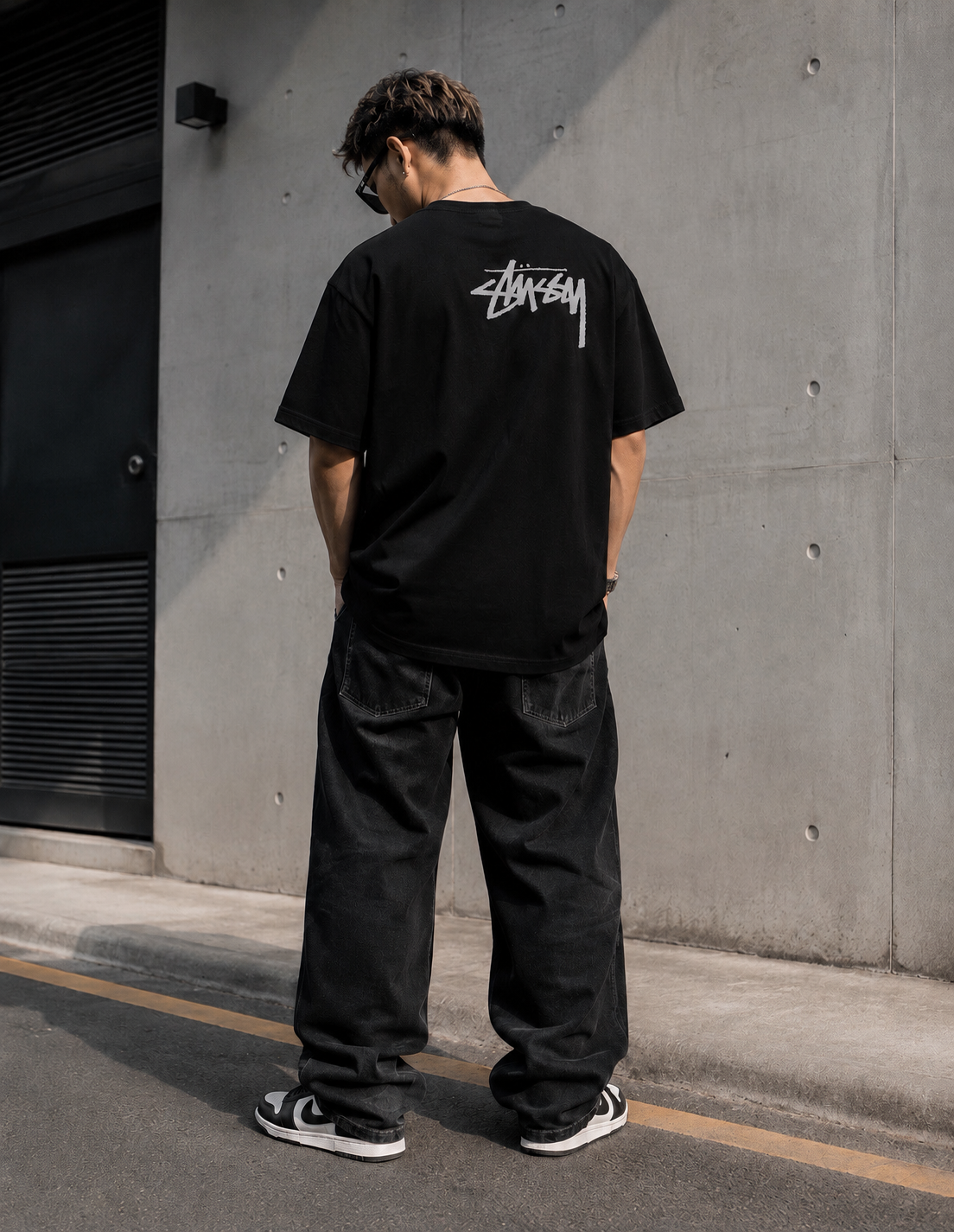 Stussy Double Venus Tee Black
