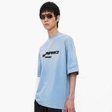 MasonPrince Classic Spray Logo Tee Faded Blue - ORIGINALFOOK
