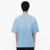 MasonPrince Classic Spray Logo Tee Faded Blue - ORIGINALFOOK