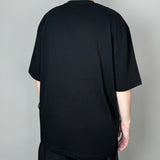 MASONPRINCE Classic Spray Logo Tee Black Pink