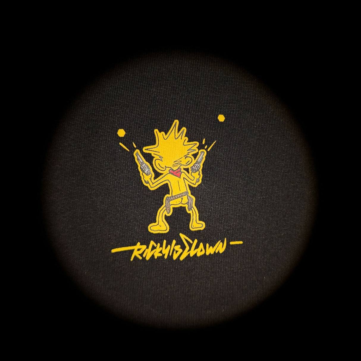 Rickyisclown X Boloo Applique Tee Black R37250603B F11 - ORIGINALFOOK