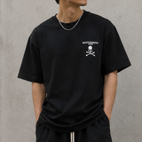 Mastermind Loopwheel Emboidery Logo Tee Black