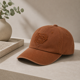 Human Made Heart Logo 6 Panel Cap Brown