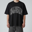 Black Cole Buxton Arch Logo Tee, vintage style, casual apparel with a prominent logo print on the front.