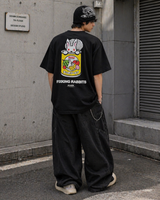FR2 Fruit Punch Tee black, casual apparel featuring vibrant fruit punch graphic, short sleeve t-shirt for everyday wear