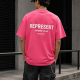 Represent Owners Club Logo Bubblegum Pink Tee
