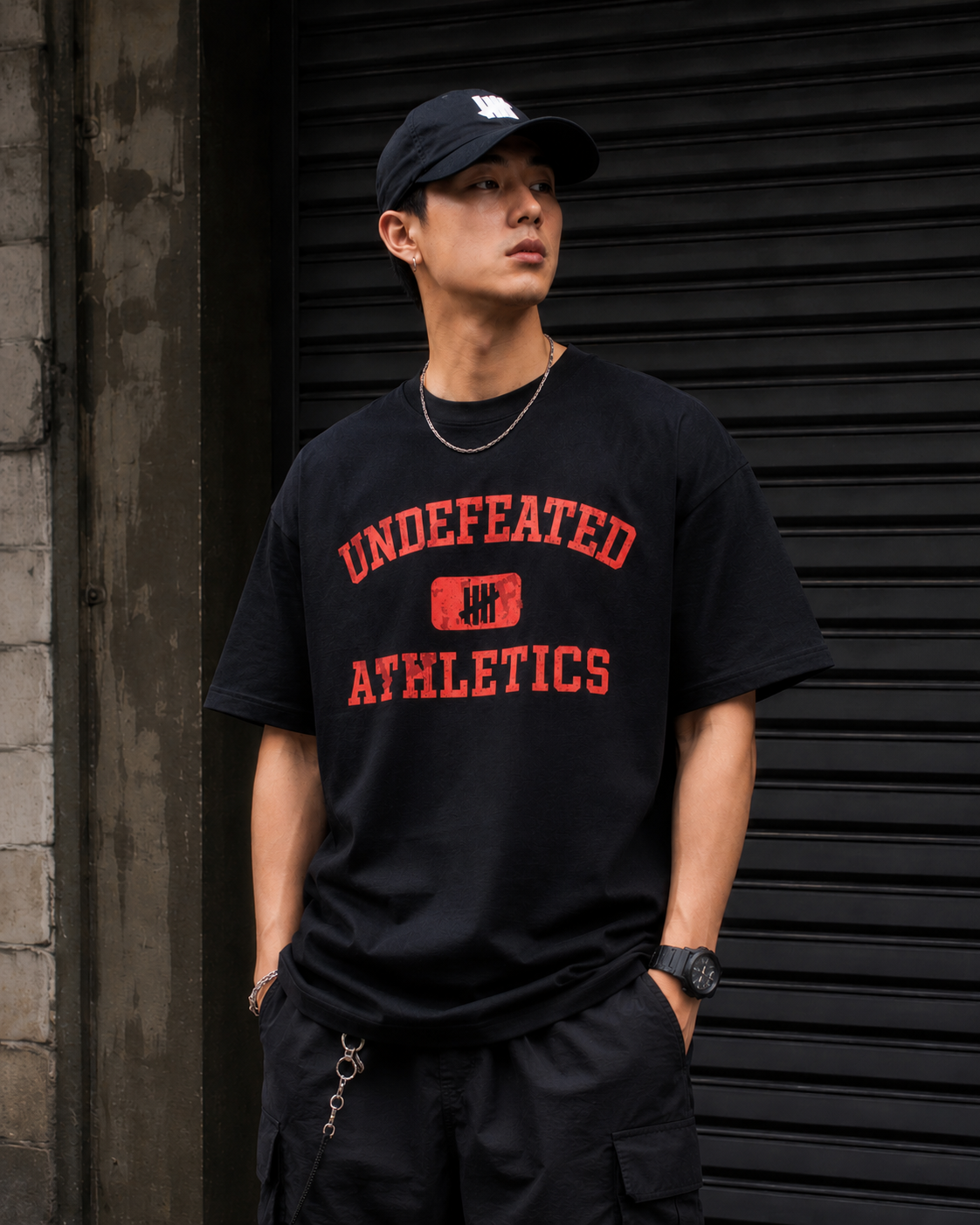 Undefeated Misprint Tee Navy