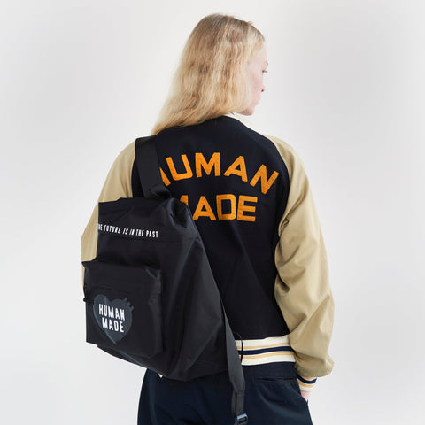 Human Made Boston Backpack Bag Black