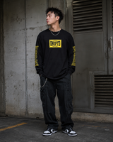 Undefeated Knockout Long Sleeve Tee Black