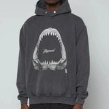 Represent Shark Jaws Hoodie Off Black REPRESENT REPRESENT - originalfook singapore