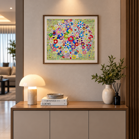 Takashi Murakami Korpokkur in the Forest 825-pieces Jigsaw Puzzle