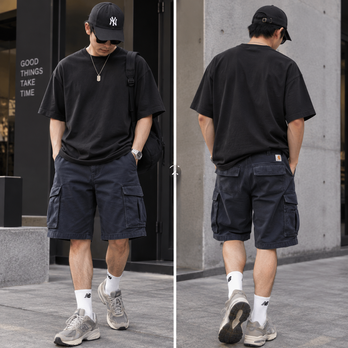 Carhartt Cargo Shorts Dark Navy