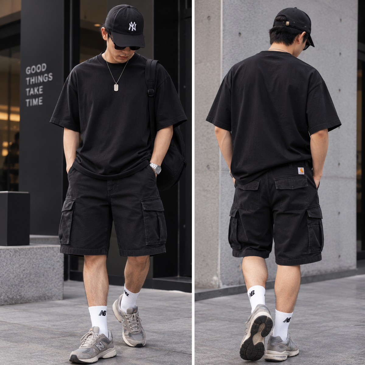 Carhartt Cargo Shorts Black