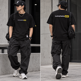 Black FR2 Fxxking Rabbits Logo Tee featuring the iconic logo design, casual short-sleeve cotton T-shirt for streetwear style.