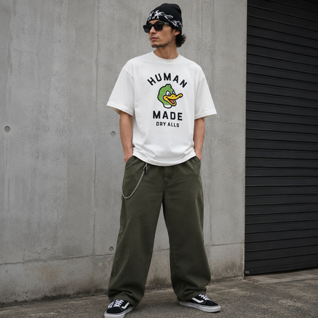 Human Made Duck Tee White