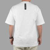 LifeWork Snapback Hip Bulldog Tee White