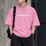 MasonPrince Classic Spray Logo Tee Light Pink