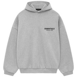 Fear Of God Essentials Signature Logo Light Heather Hoodie - ORIGINALFOOK