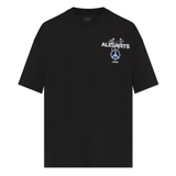 AllSaints Reincarnate Black Tee - ORIGINALFOOK
